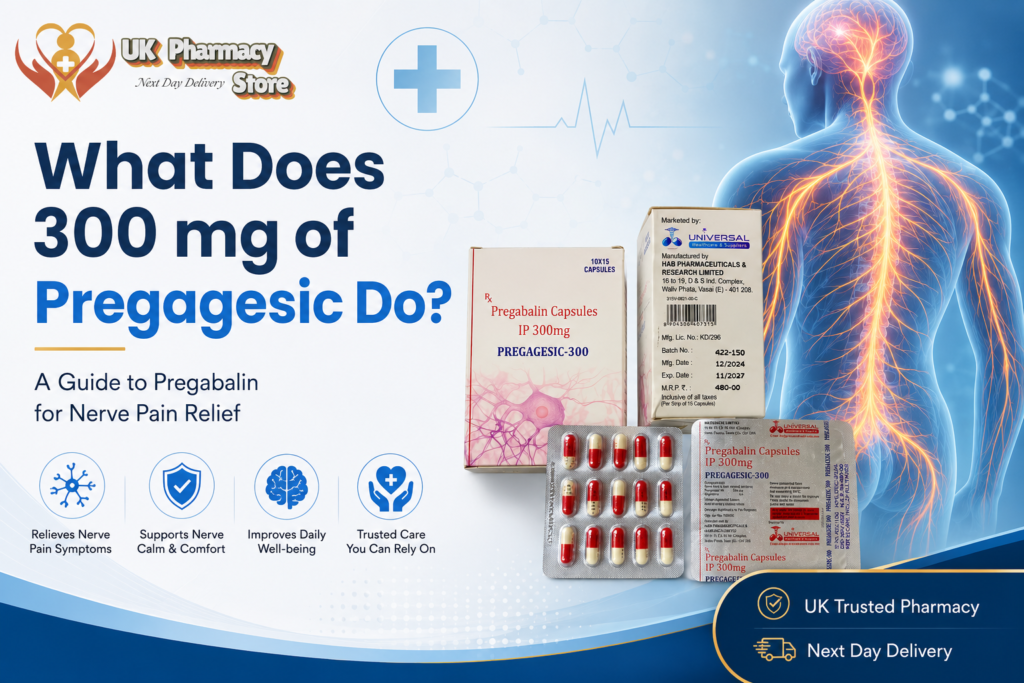 What Does 300 mg of Pregagesic Do?