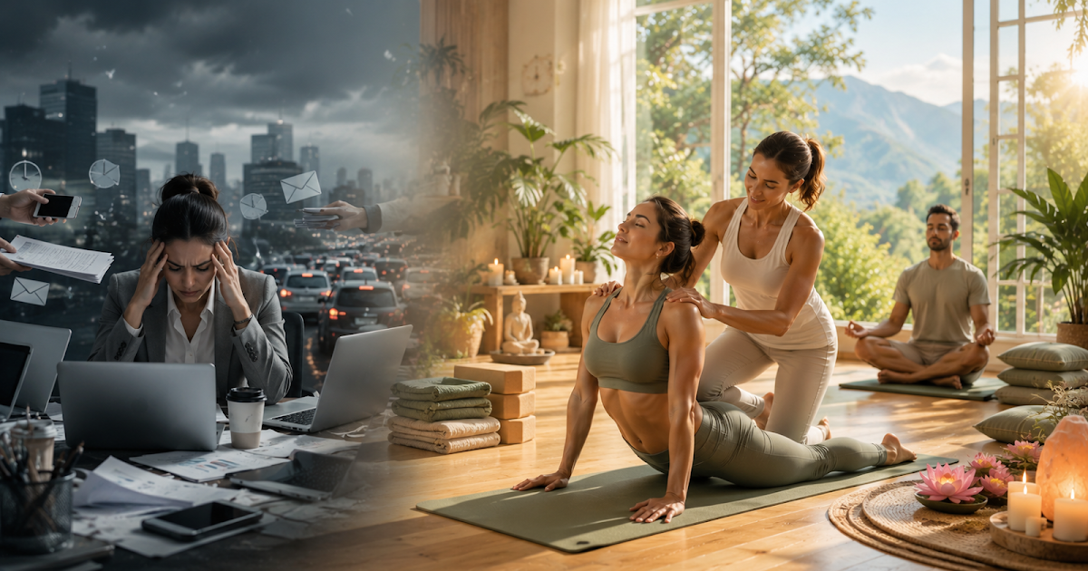 Change Busy Life to Peaceful Moments With Yoga and Meditation Classes