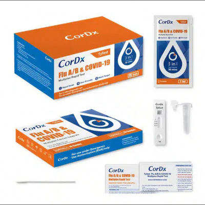 CorDx Tyfast SARS-CoV-2/Flu A+B Rapid Antigen Test Profile Picture