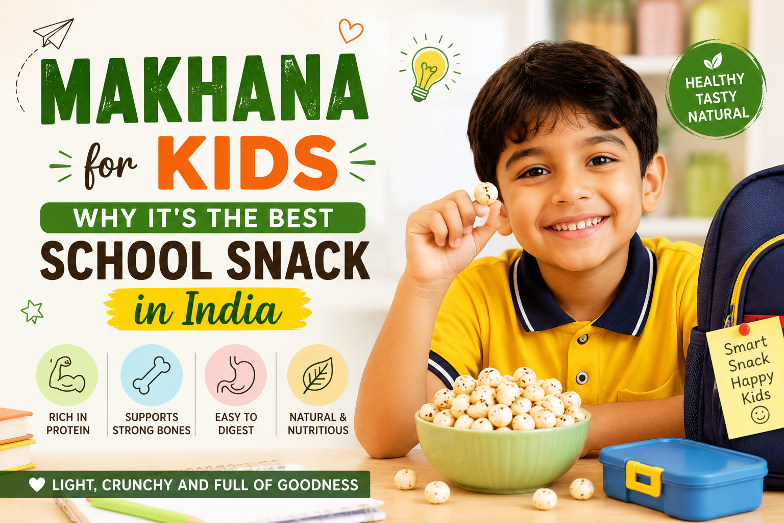 Makhana for Kids: Why It's the Best School Snack in India |...
