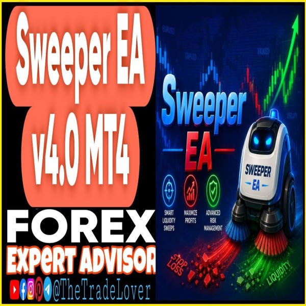 Sweeper EA v4.0 MT4 (Works on Build 1471) | Forex Robot | MT4 Expert Advisor - The Trade Lovers