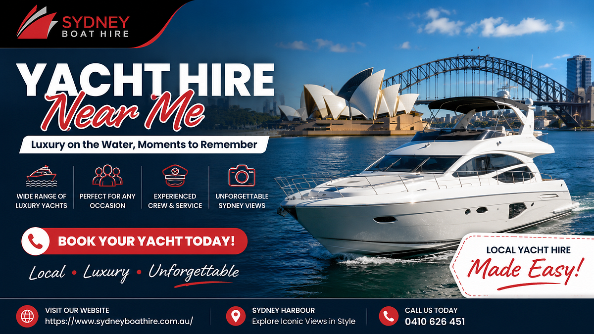 Can You Find Last-Minute Yacht Hire Near Me Without Paying Extra? | by Sydney Boat Hire | Jul, 2026 | Medium