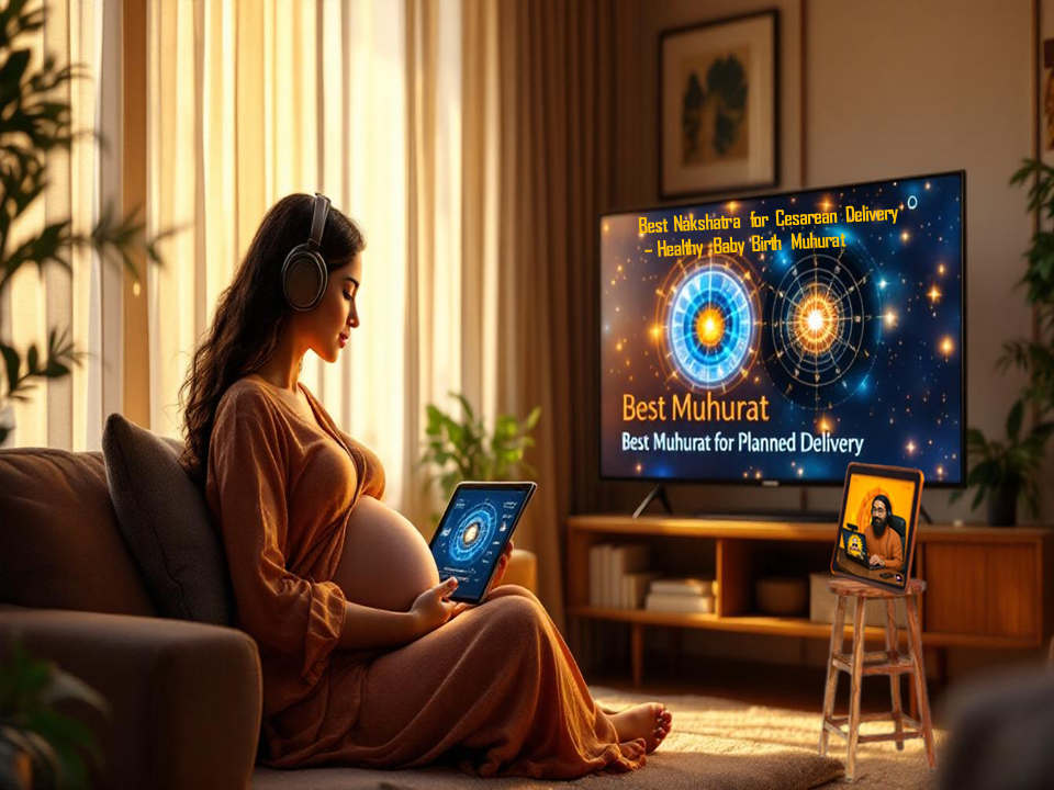 Best Nakshatra for Cesarean Delivery – Healthy Baby Birth Muhurat | Acharya Devraj Ji