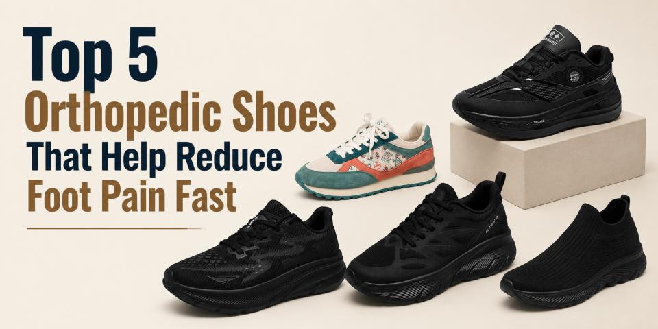 Top 5 Orthopedic Shoes That Help Reduce Foot Pain Fast