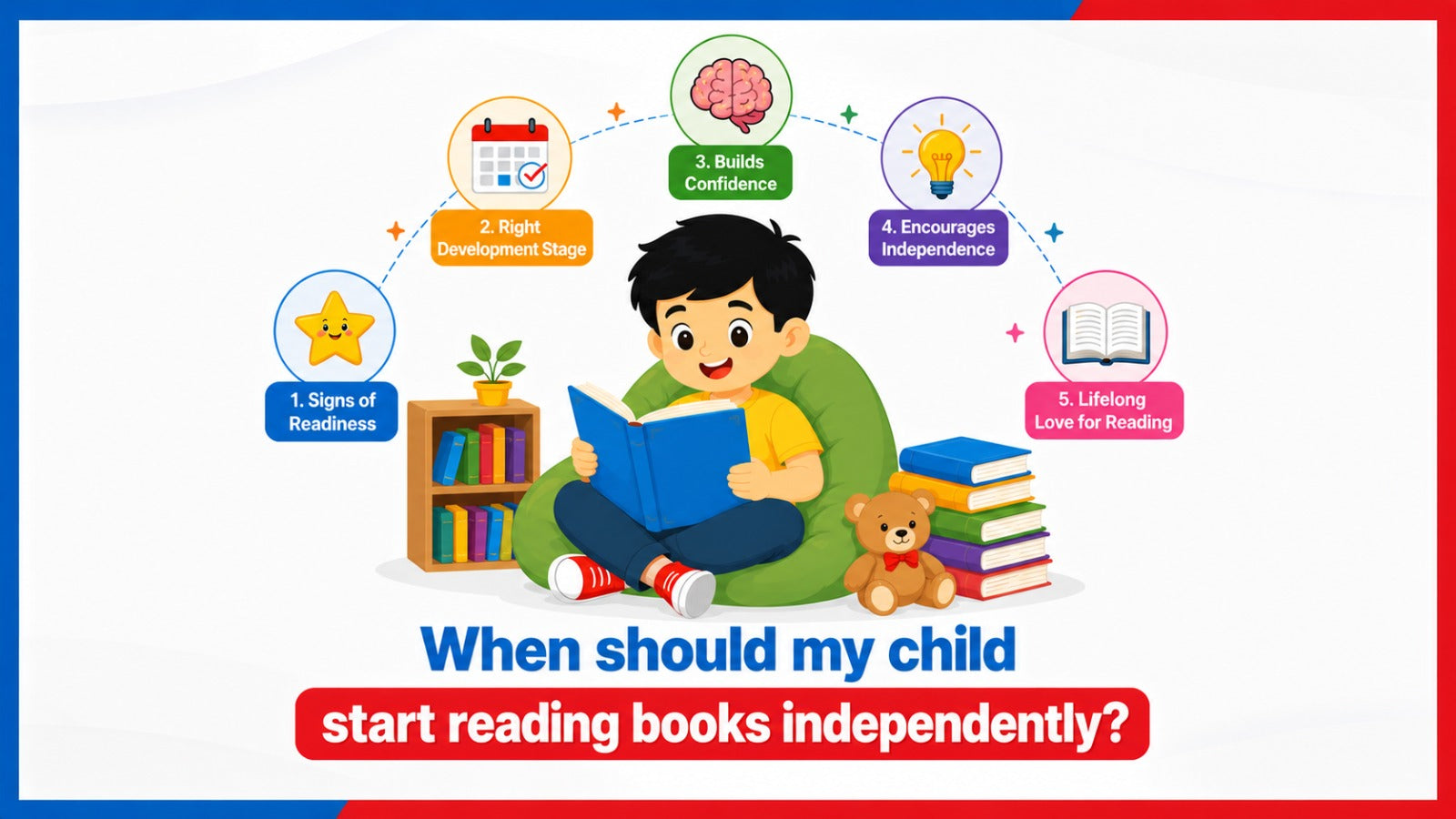 When Should My Child Start Reading Books Independently?  – Lil Legends Books