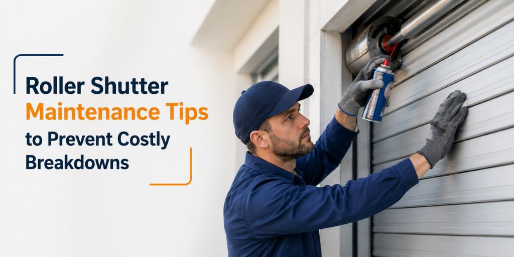 Roller Shutter Maintenance Tips to Prevent Costly Breakdowns