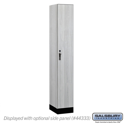 12" Wide Premier Wood Locker - Single Tier - 1 Wide - 6 Feet High - 18" Deep - Hasp Profile Picture
