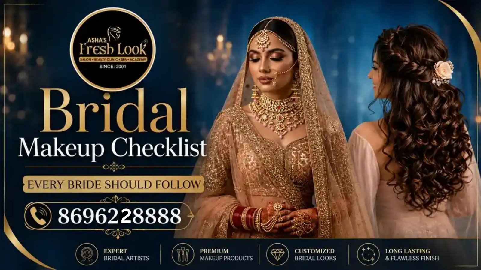 Get Your Dream Bridal Look with the Best Makeup Artist in Sikar - Twit Post