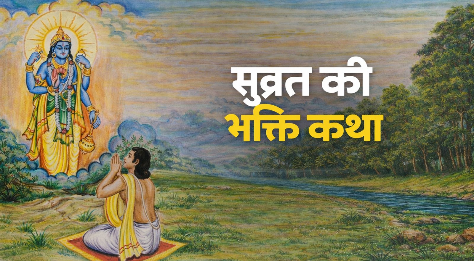 सुव्रत की भक्ति कथा | भगवान विष्णु के सच्चे भक्त Suvrat Bhakti Katha की प्रेरणादायक कहानी