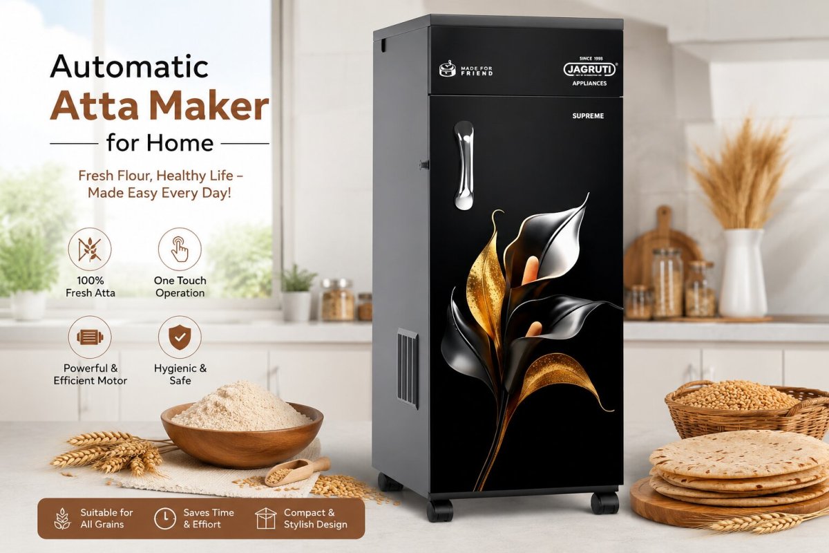 Automatic Atta Maker for Home: Benefits, Features & Buying Guide – JgrutiAppliance