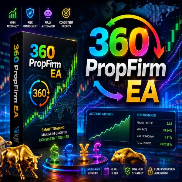 360 PropFirm EA v1.0 MT4 - AtomFX Store