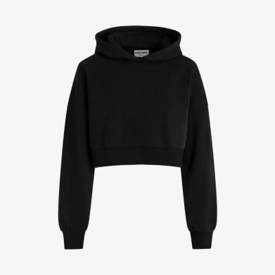 Cropped Hoodie (Black) Profile Picture