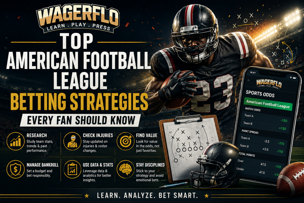Top American Football League Betting Strategies Every Fan Should Know - Wagerflo
