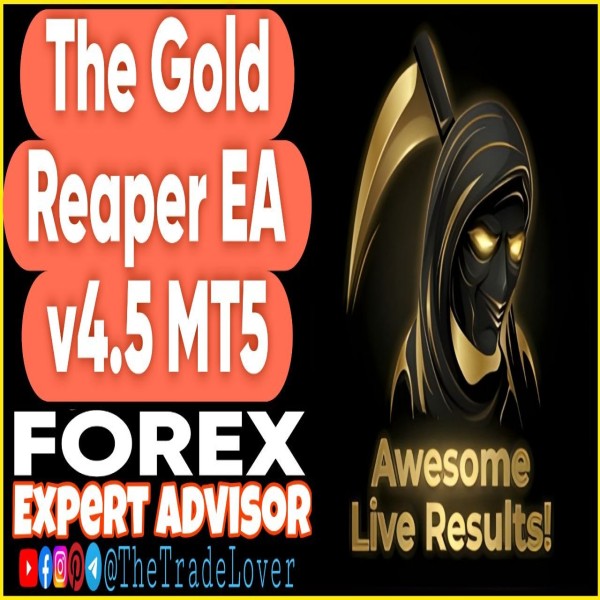 The Gold Reaper EA v4.5 MT5 + Presets (Works on Build 6061) | Forex Robot | MT5 Expert Advisor - The Trade Lovers