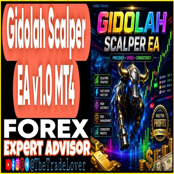 Gidolah Scalper EA v1.0 MT4 (Works on Build 1471) | Forex Robot | MT4 Expert Advisor - The Trade Lovers