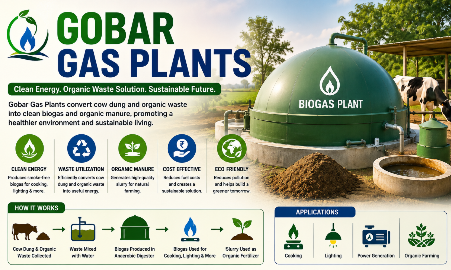 Setting Up Gobar Gas Plants At Home Using Organic Waste - DailyStoryPro