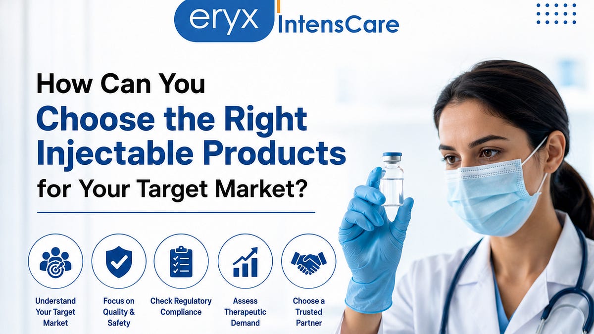 How Can You Choose the Right Injectable Products for Your Target Market?