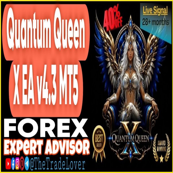 Quantum Queen X EA v4.3 MQ5 Source Code (Works on Build 6061) | Forex Robot | MT5 Expert Advisor - The Trade Lovers