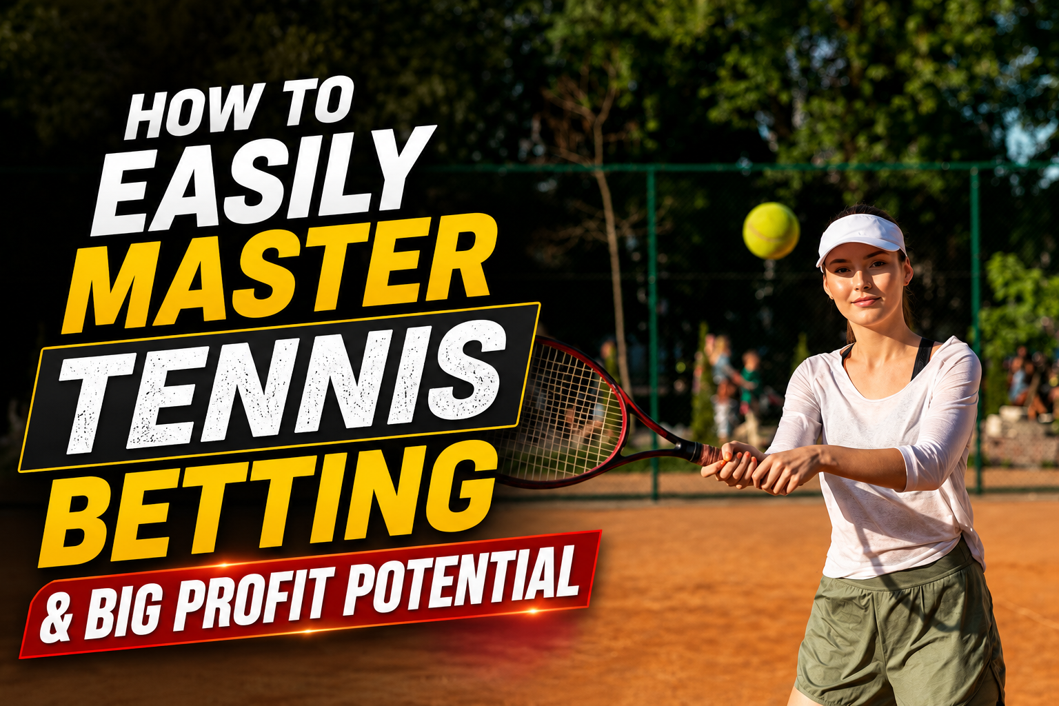 How To Easily Master Tennis Betting & Big Profit Potential - Wagerflo