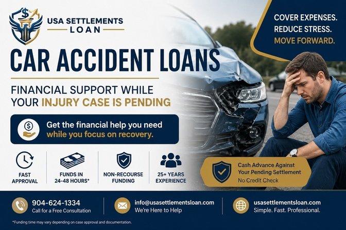 Car Accident Loans – Financial Support While Your Injury Case Is Pending | Articles | Ethan Peter | Gan Jing World - Technology for Humanity | Video & Movie Streaming