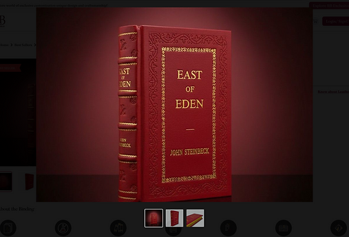 East of Eden Leather-Bound Edition by John Steinbeck