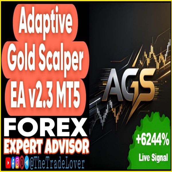 Adaptive Gold Scalper EA v2.3 MT5 + Presets (Works on Build 6061) | Forex Robot | MT5 Expert Advisor - The Trade Lovers