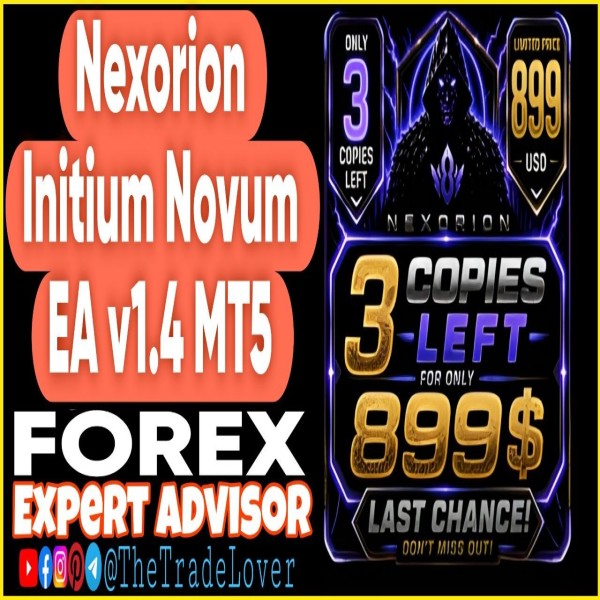 Nexorion Initium Novum EA v1.4 MT5 + Presets (Works on Build 6061) | Forex Robot | MT5 Expert Advisor - The Trade Lovers