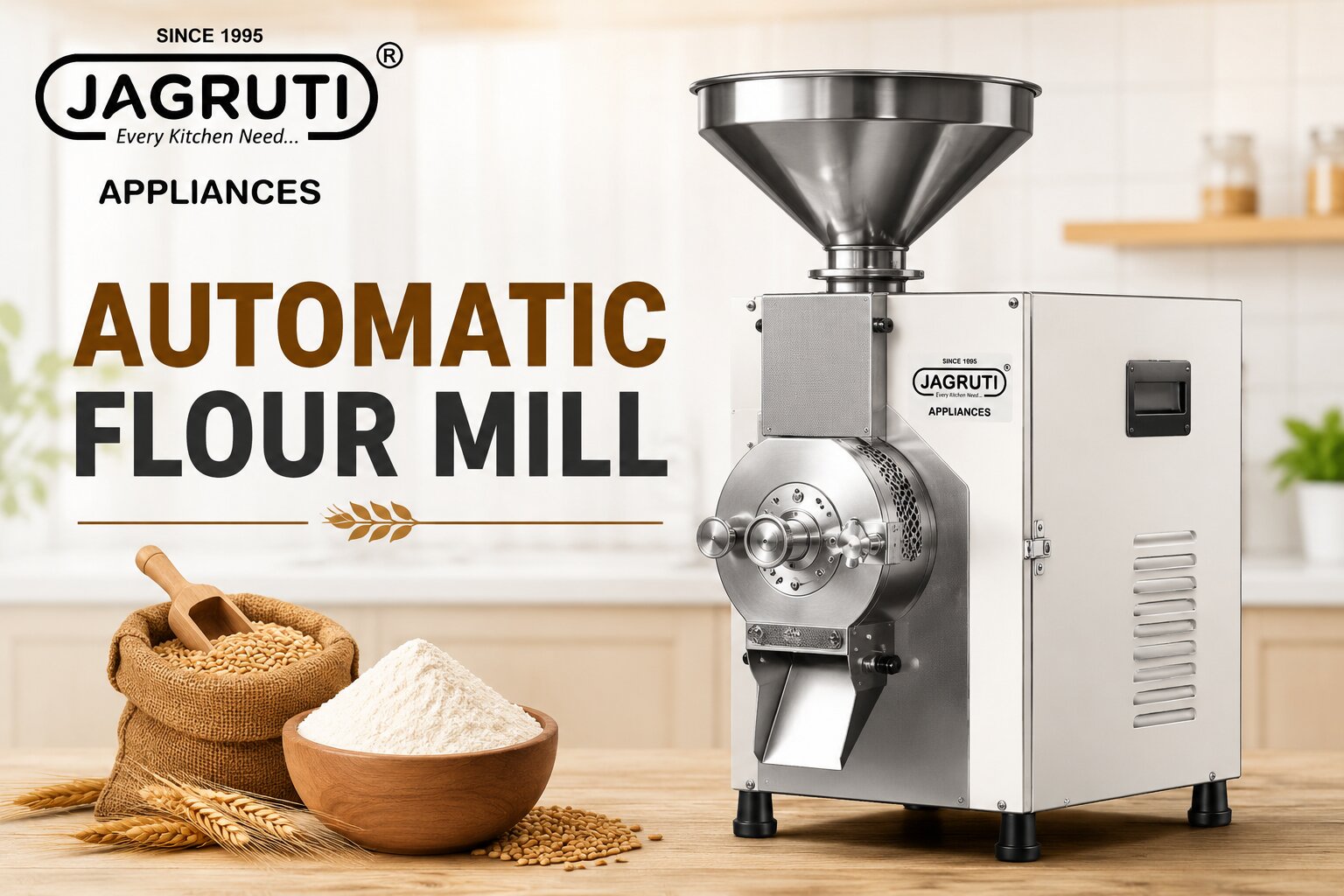 Best Automatic Flour Mill Machine for Home