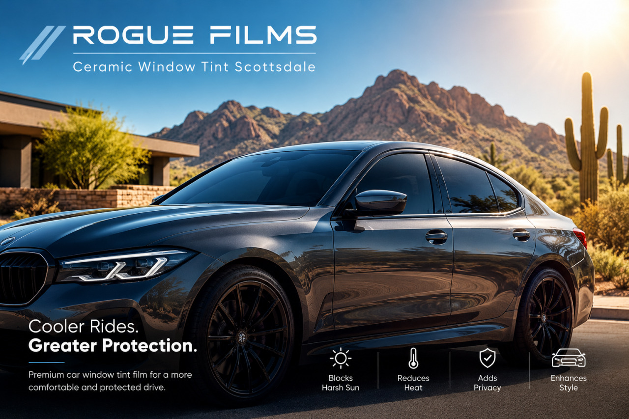Rogue Films — Ceramic Window Tint Scottsdale: Premium Car Window...
