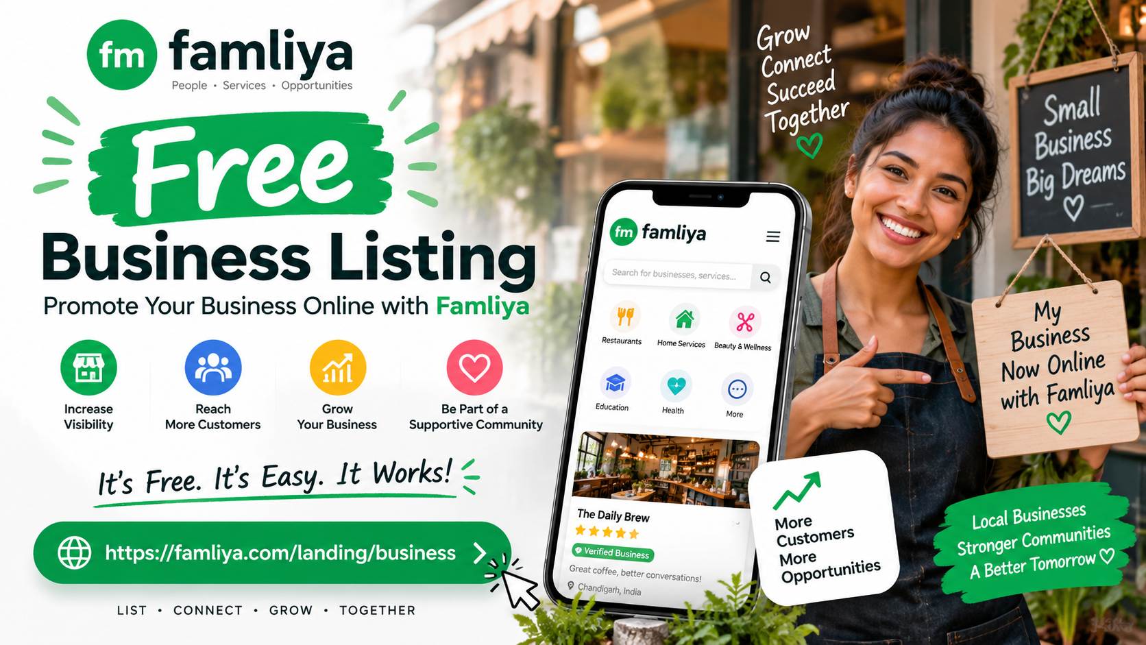 Free Business Listing: Promote Your Business Online with Famliya |...