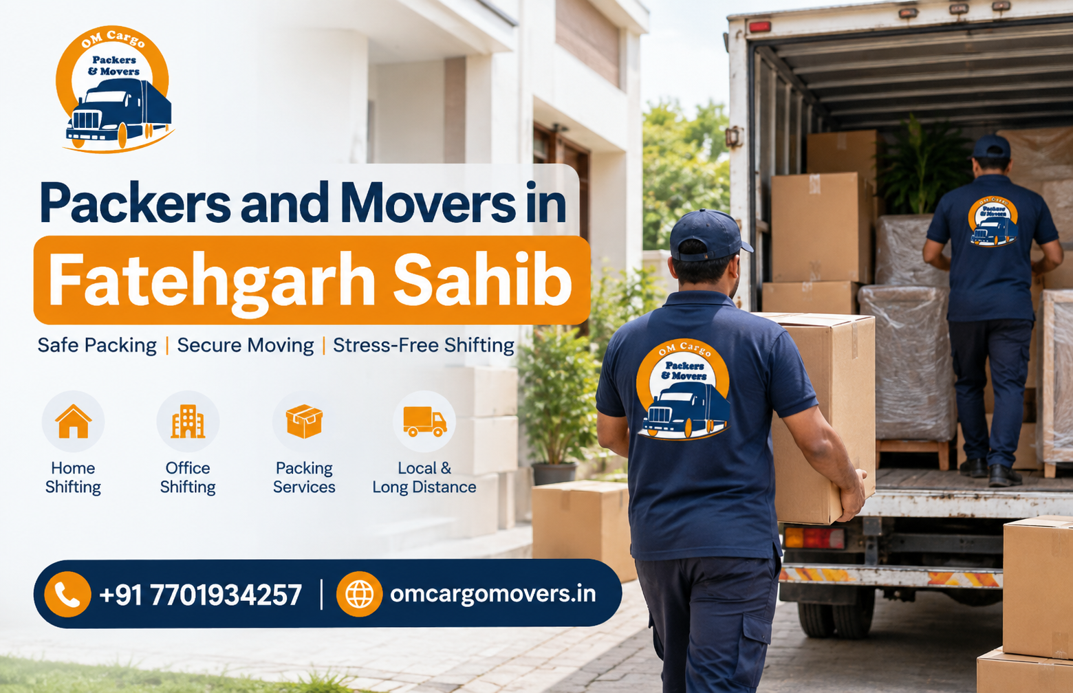 Packers and Movers in Fatehgarh Sahib | ISO & IBA Approved
