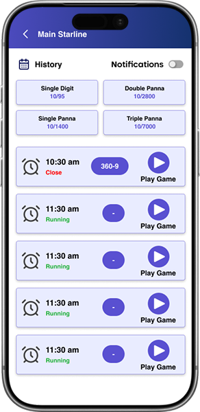 Dream Star Line - Best Online Matka App | Live Kalyan Result, Satta Matka & Starline Result