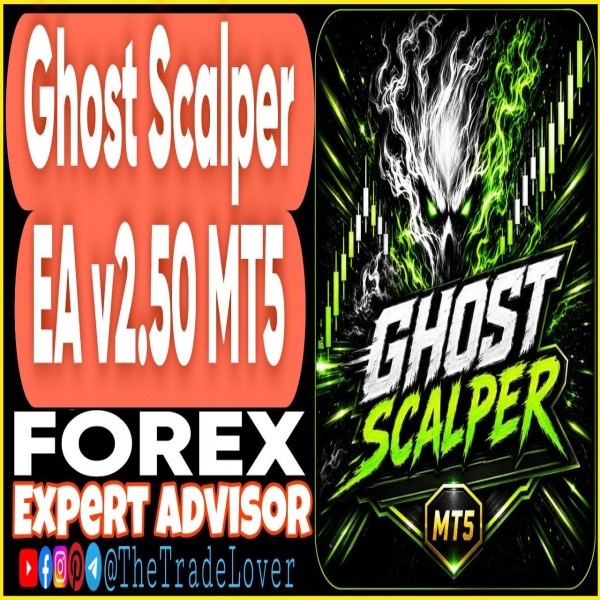 Ghost Scalper EA v2.50 MT5 (Works on Build 6182) | Forex Robot | MT5 Expert Advisor - The Trade Lovers
