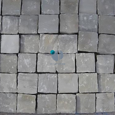 Kandla Grey Sandstone Paving Cobble Setts - 100x100mm & 200x100mm Profile Picture