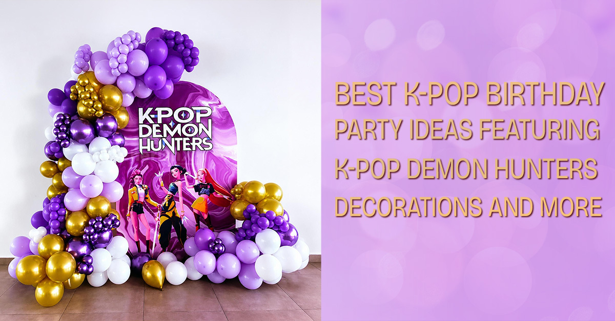 Best K-Pop Birthday Party Ideas Featuring K-pop Demon Hunters, Decorations and More - CherishX Guides
