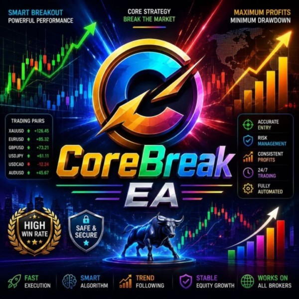 CoreBreak EA v1.25 MT5 - AtomFX Store