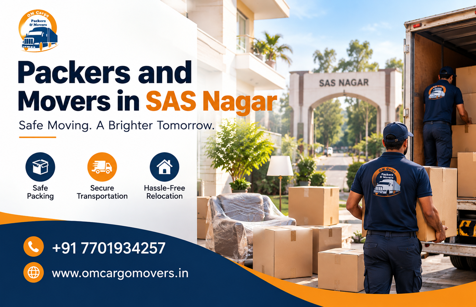 Packers and Movers in SAS Nagar – Safe & On-Time Moving