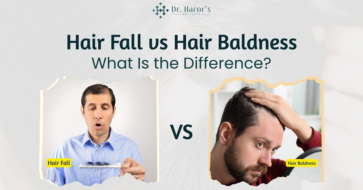 Hair Fall vs Hair Baldness: What Is the Difference?