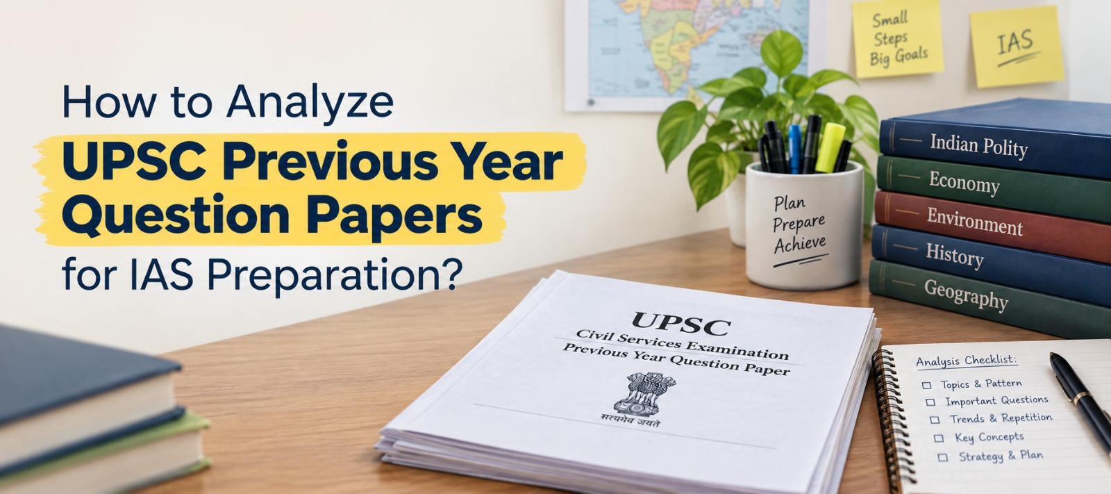 How to Analyze UPSC Previous Year Question Papers for IAS Preparation?