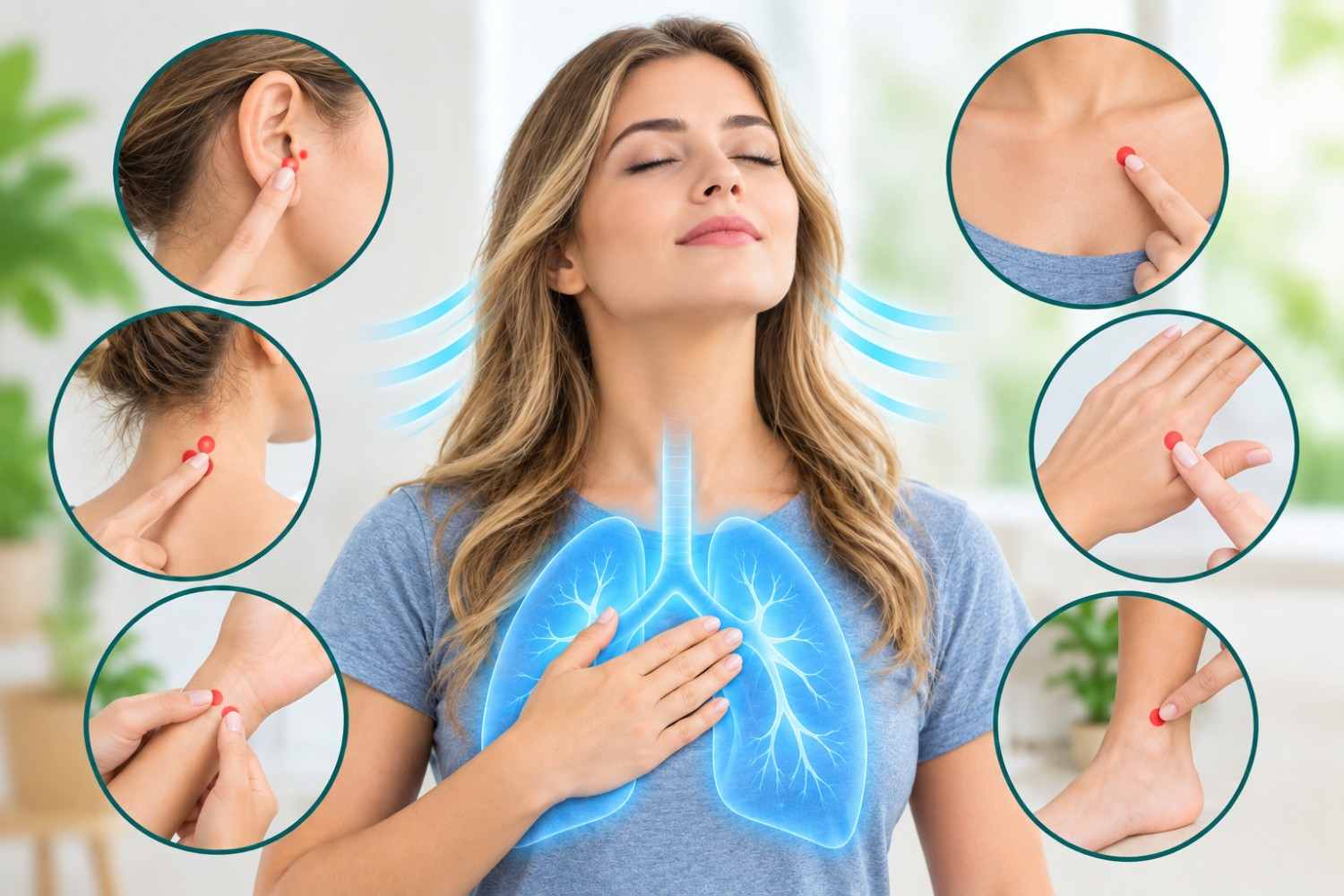 Pressure Points for Asthma Support and Easier Breathing