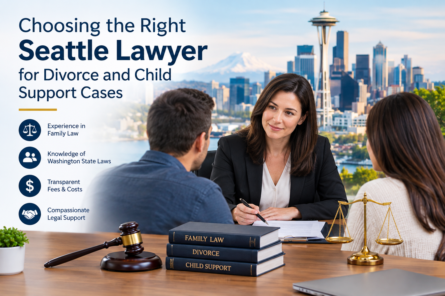 Choosing the Right Seattle Lawyer for Divorce and Child Support Cases