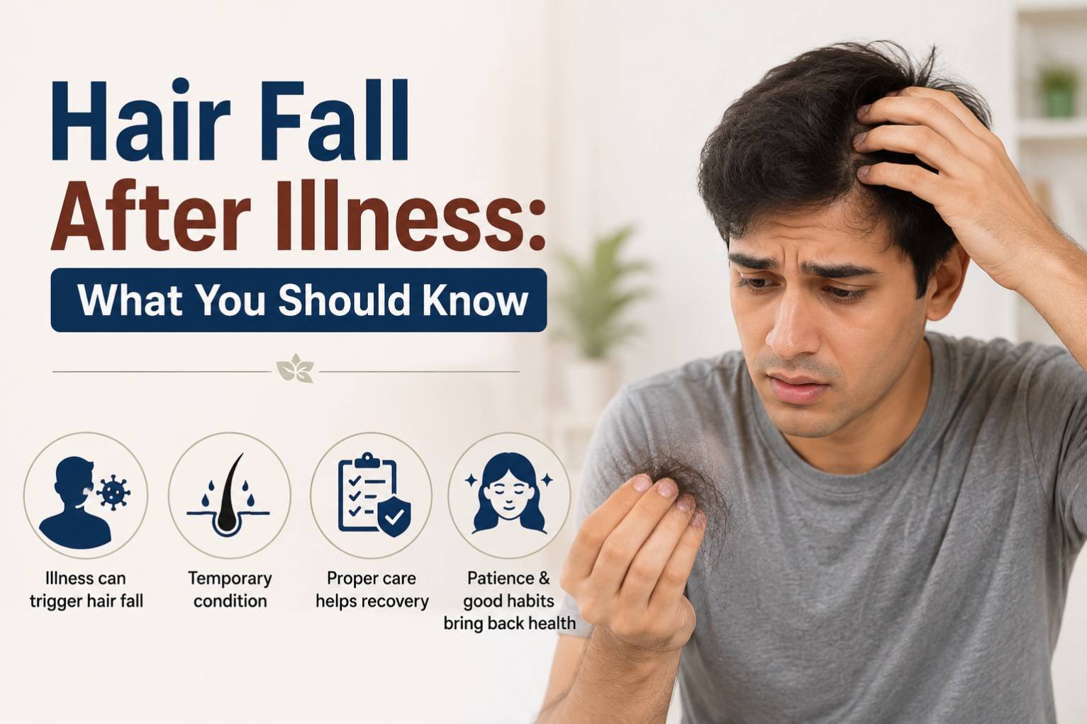 Hair Fall After Illness: What You Should Know