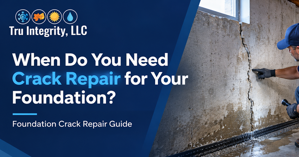 When Do You Need Crack Repair for Your Foundation?
