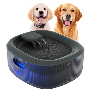 WOpet Basin Pet Water Fountain for Large Dogs