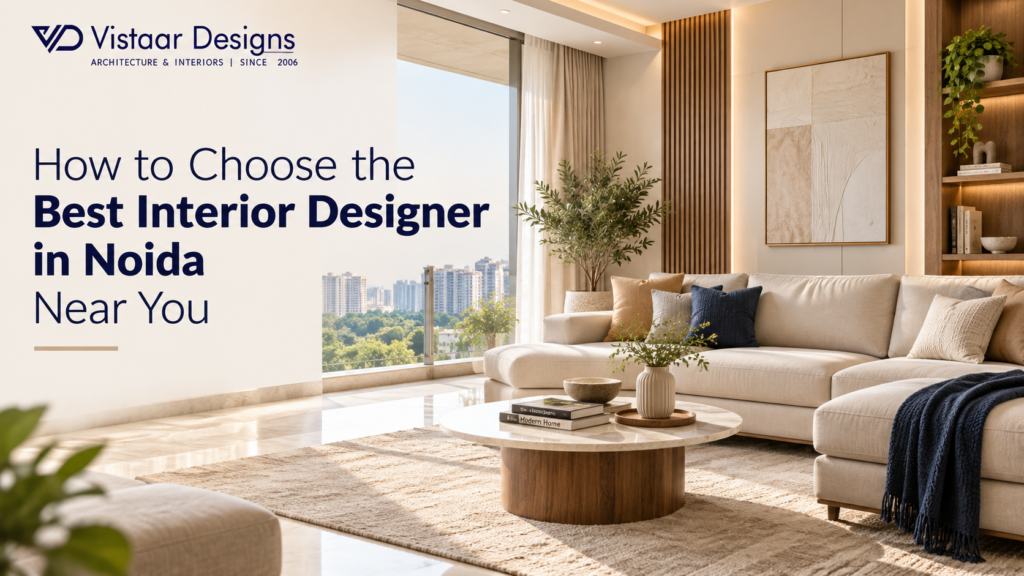 How to Choose the Best Interior Designer in Noida Near You