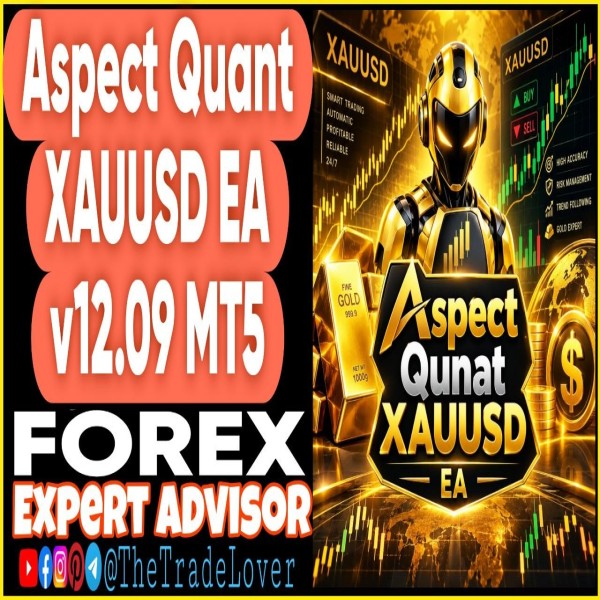 Aspect Quant XAUUSD EA v12.09 MQ5 Source Code (Works on Build 6182) | Forex Robot | MT5 Expert Advisor - The Trade Lovers