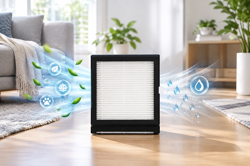 How an Air Purifier and Dehumidifier Can Improve Indoor Comfort
