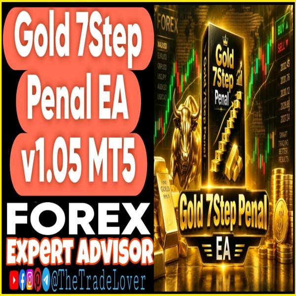 Gold 7Step Penal EA v1.05 MT5 (Works on Build 6182) | Forex Robot | MT5 Expert Advisor - The Trade Lovers