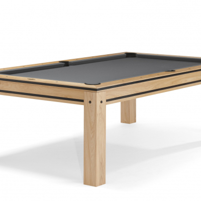 Jensen Pool Table with Accessory Drawer | 8 foot | Black & Pecan | Plank and Hide Profile Picture
