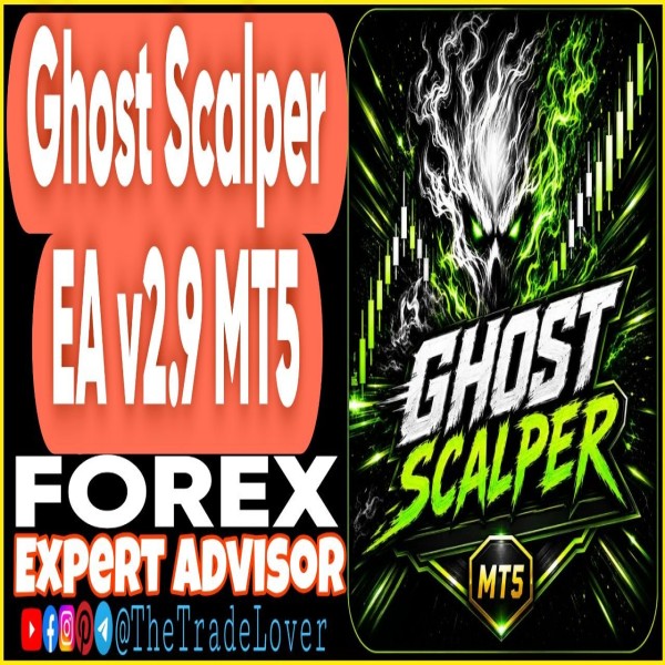 Ghost Scalper EA v2.9 MT5 (Works on Build 6230) | Forex Robot | MT5 Expert Advisor - The Trade Lovers